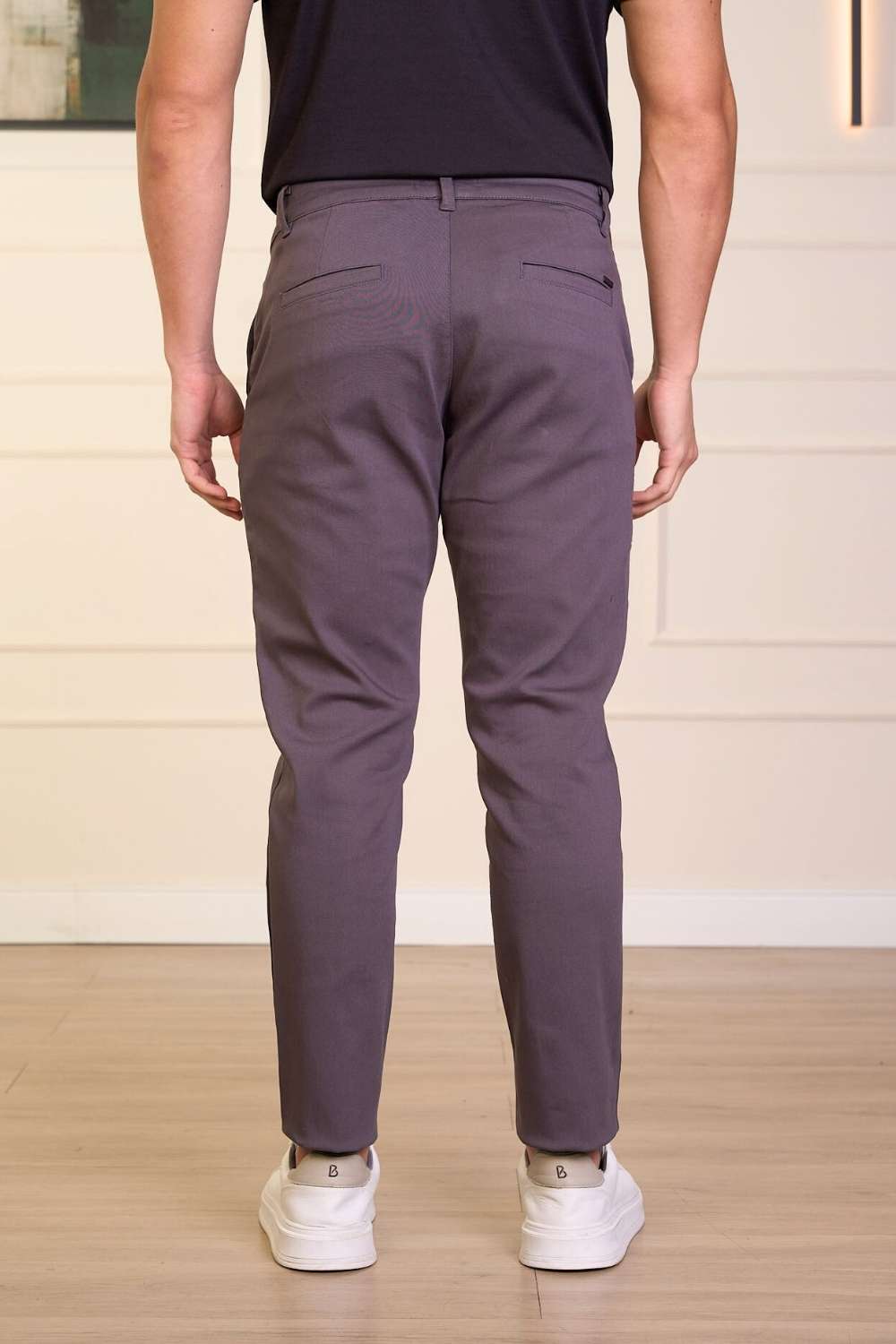 CALÇA EM SARJA COM ELASTANO-0300514