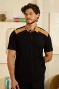 POLO COM RECORTE NO OMBRO - 7700975