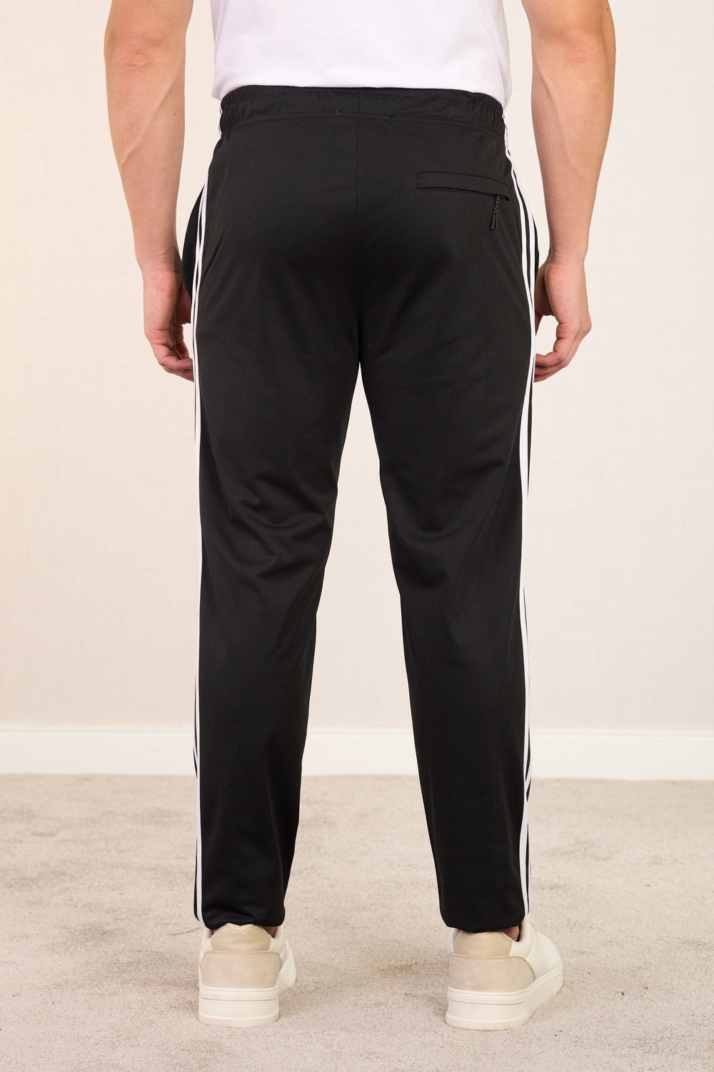 CALÇA MOLETOM COM CONTRASTE NA LATERAL-0300577