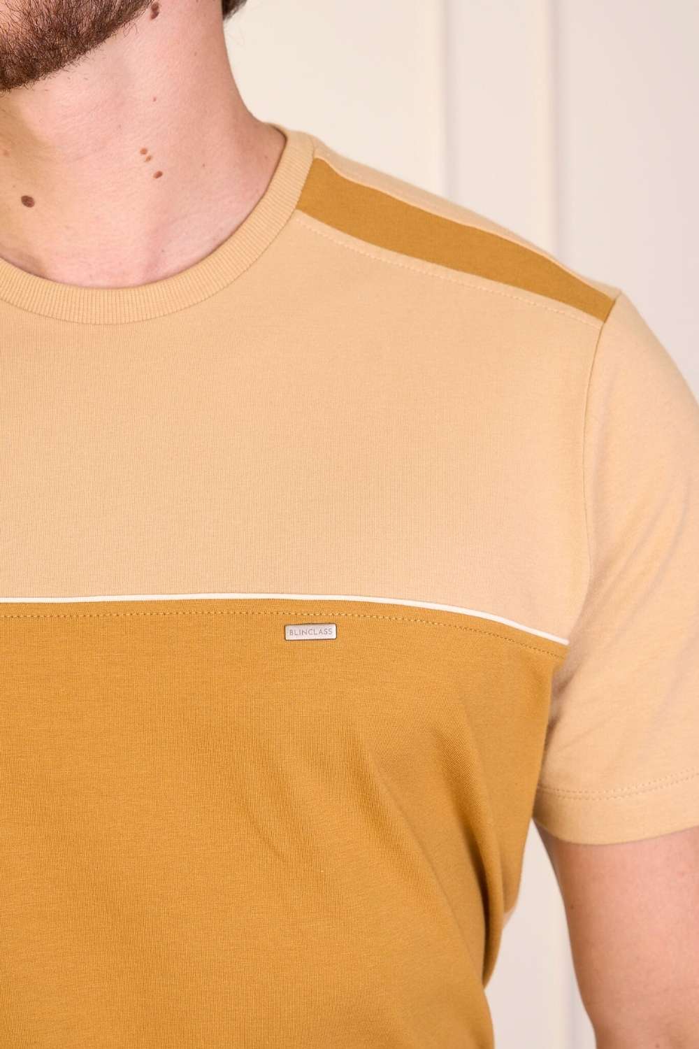 CAMISETA EM COTTON COM VIVO - 2301703