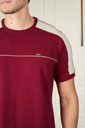 CAMISETA MC EM COTTON COM RECORTE-2301892