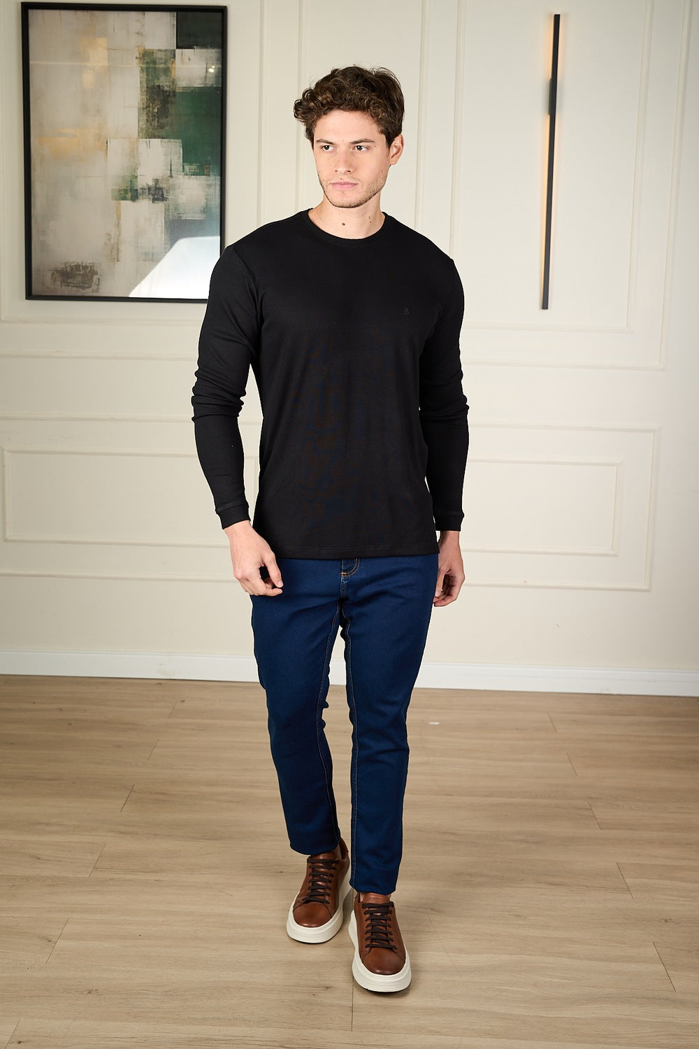 CAMISETA ML EM VISCOSE-2301847
