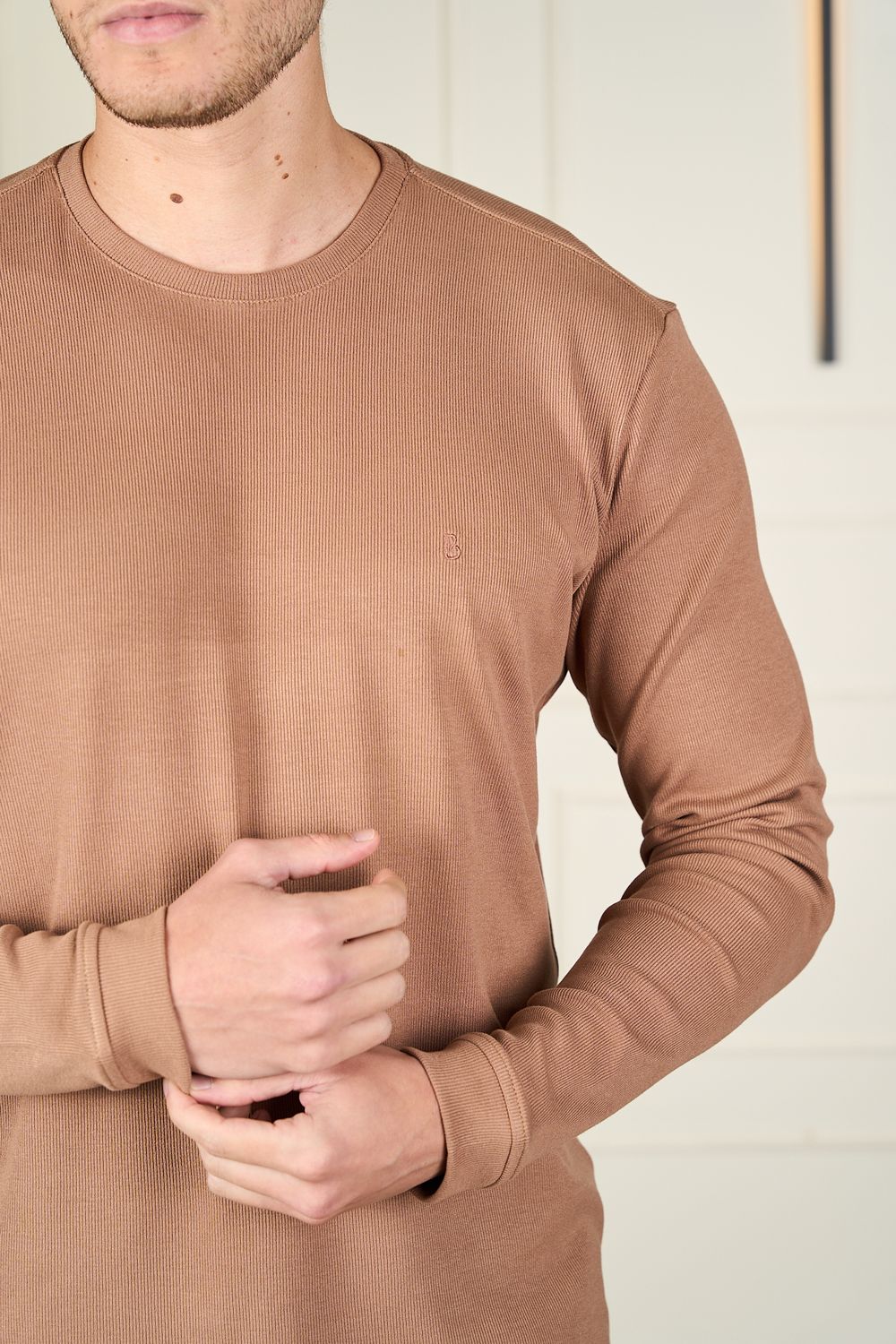 CAMISETA ML EM VISCOSE-2301847