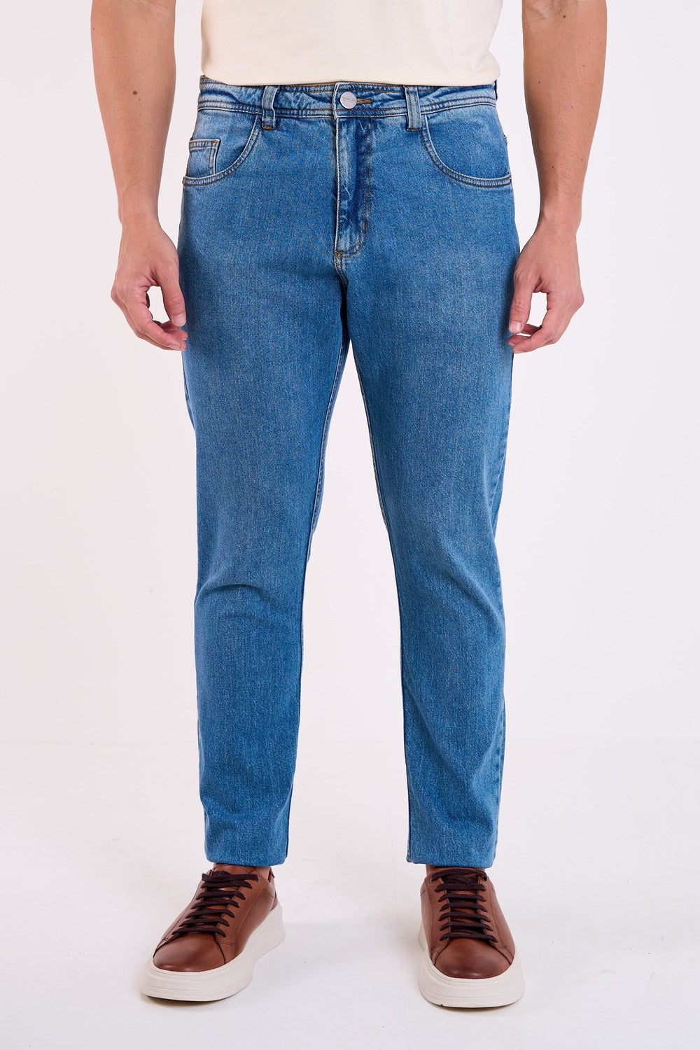 CALÇA JEANS COM STRECTH-0300516