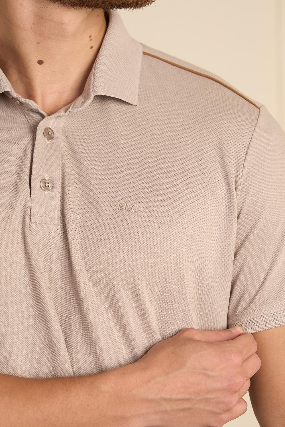 POLO PIQUET BLC COM VIVO OMBRO - 7700993