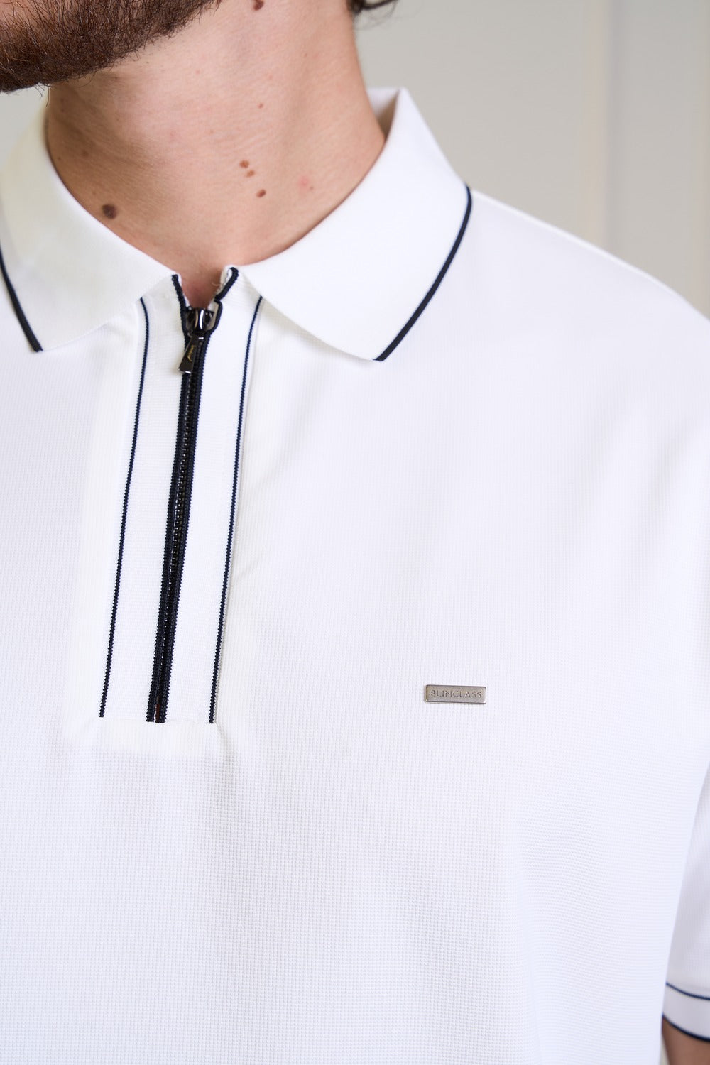 POLO COM ZIPER TECH-7701044