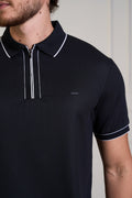 POLO COM ZIPER TECH - 7701044