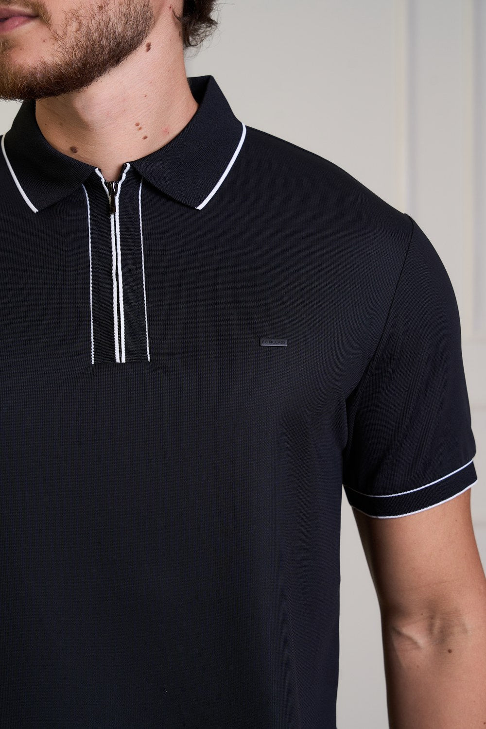 POLO COM ZIPER TECH-7701044