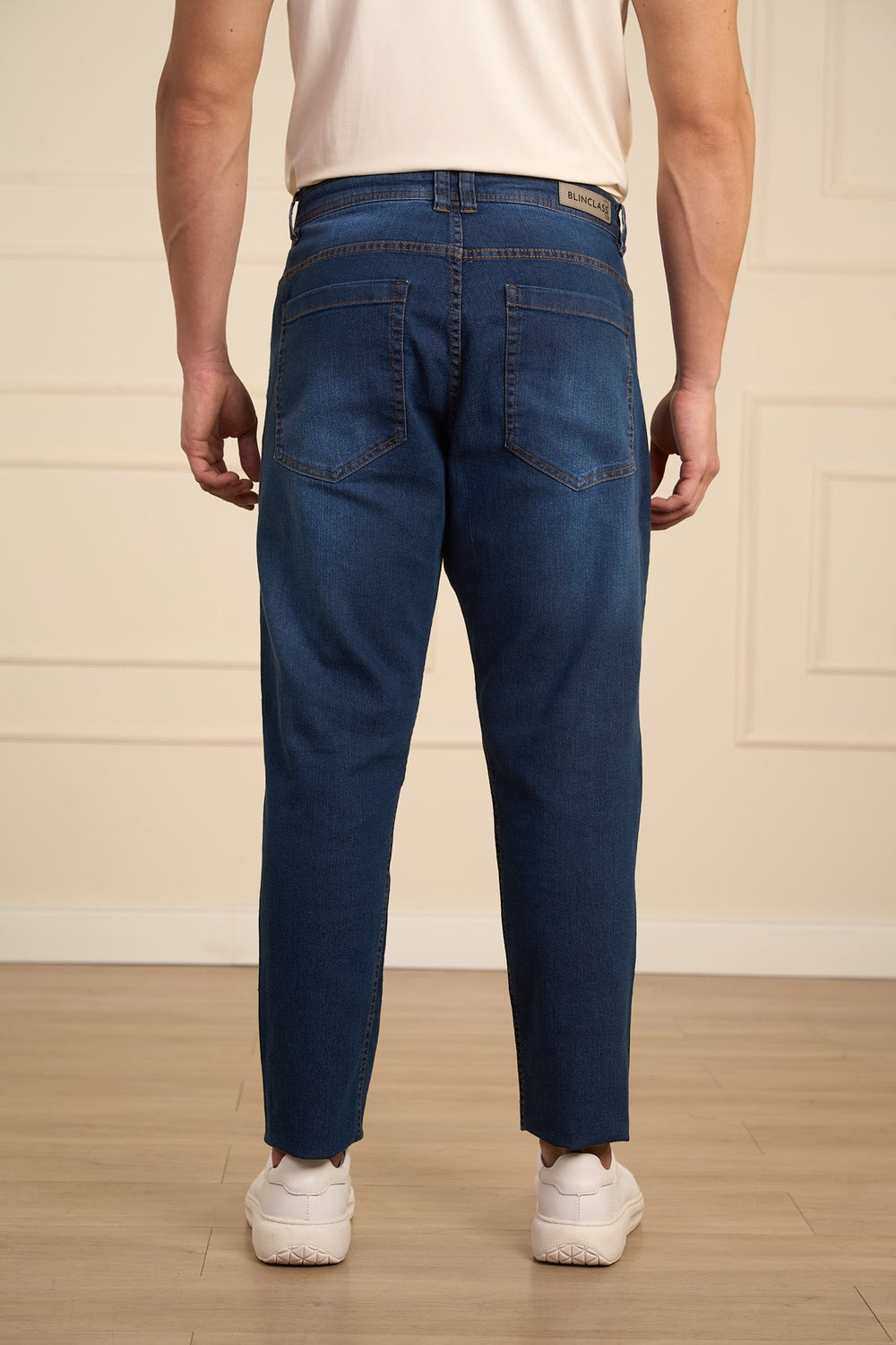 CALÇA JEANS COM ELASTANO-0300525