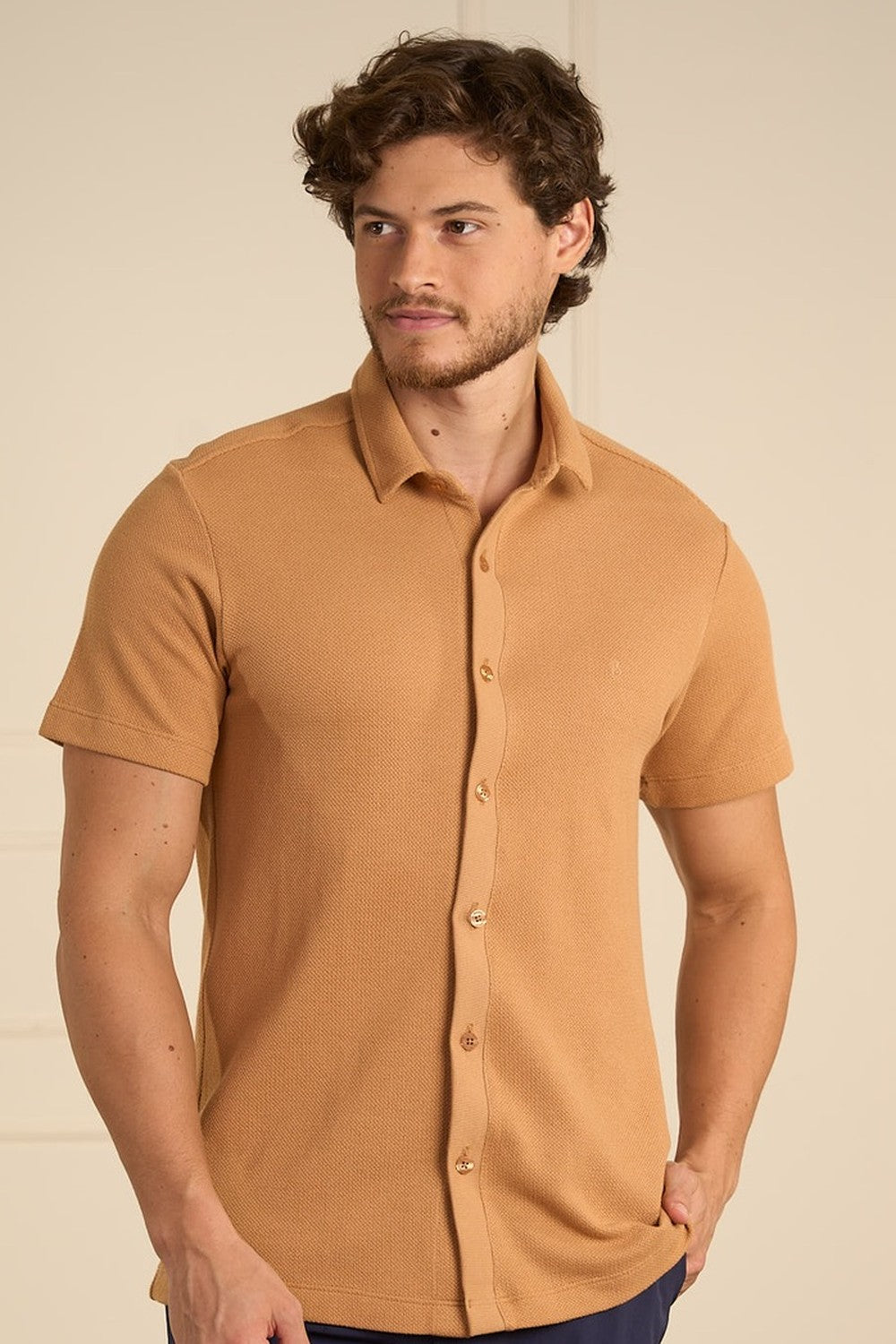 CAMISA MC EM MALHA - 7800209