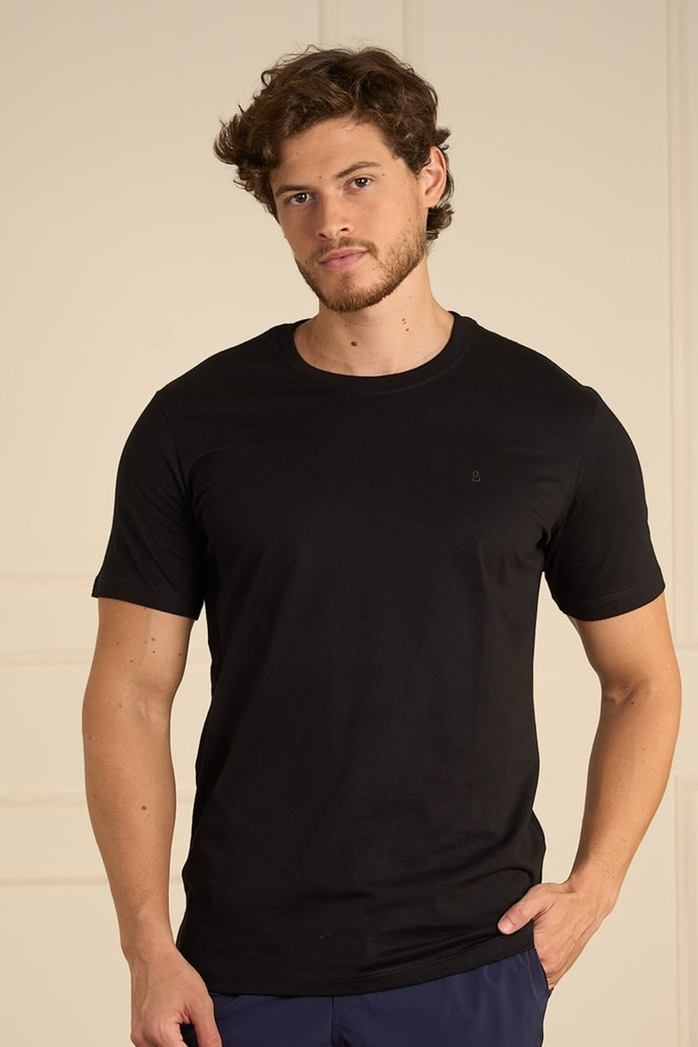 CAMISETA BÁSICA CADARÇO GOLA - 2301730