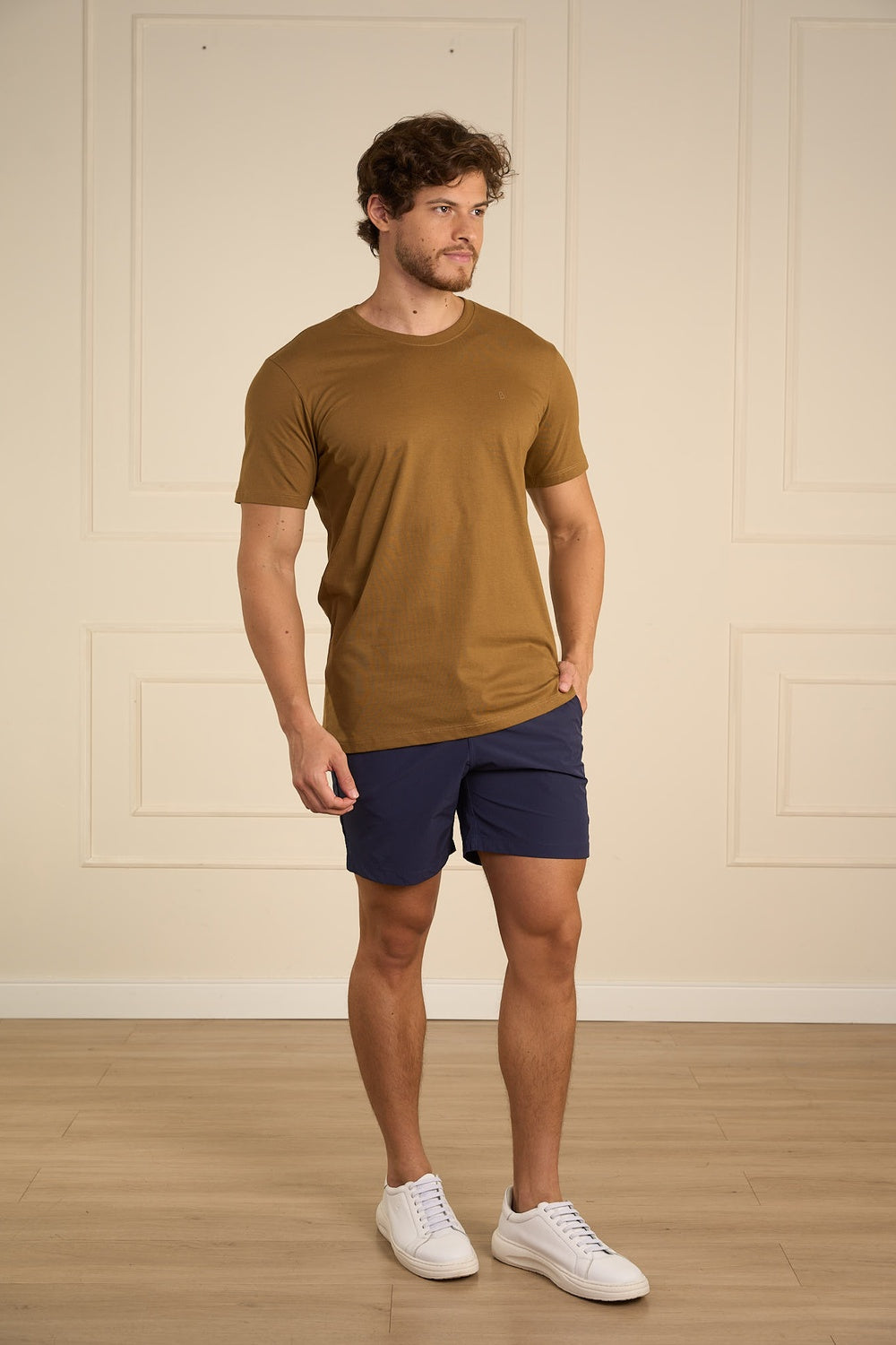 CAMISETA BÁSICA CADARÇO GOLA - 2301730