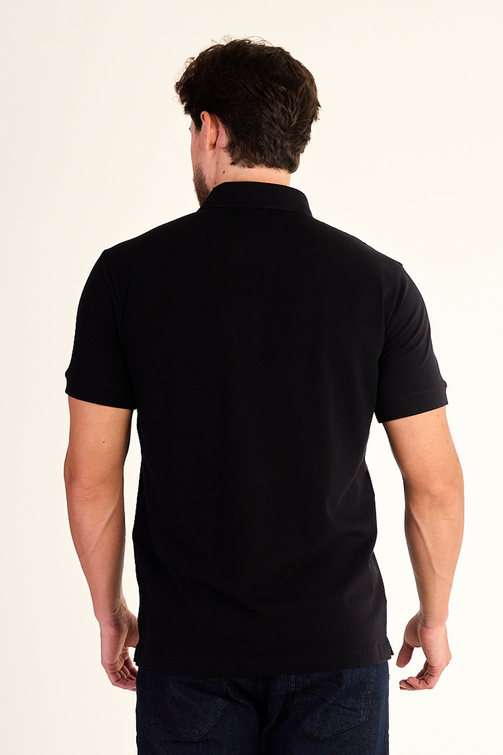 POLO EM COTTON RECORTADA