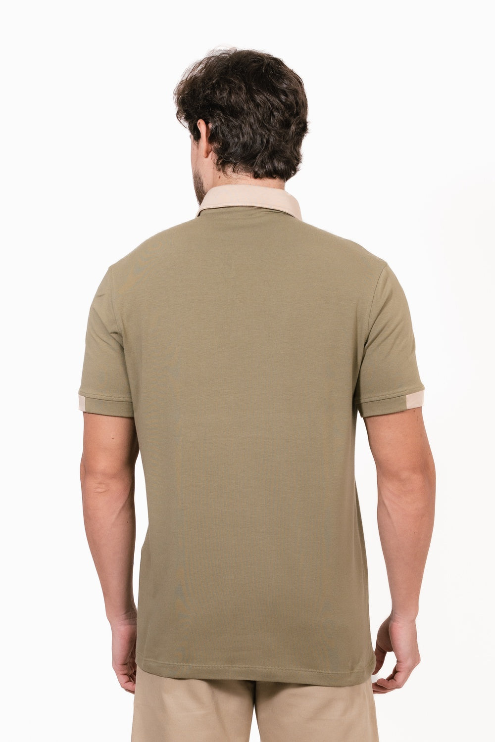 POLO EM COTTON COM CONTRASTE - 7701153