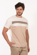 CAMISETA EM COTTON COM RECORTE - 2301983