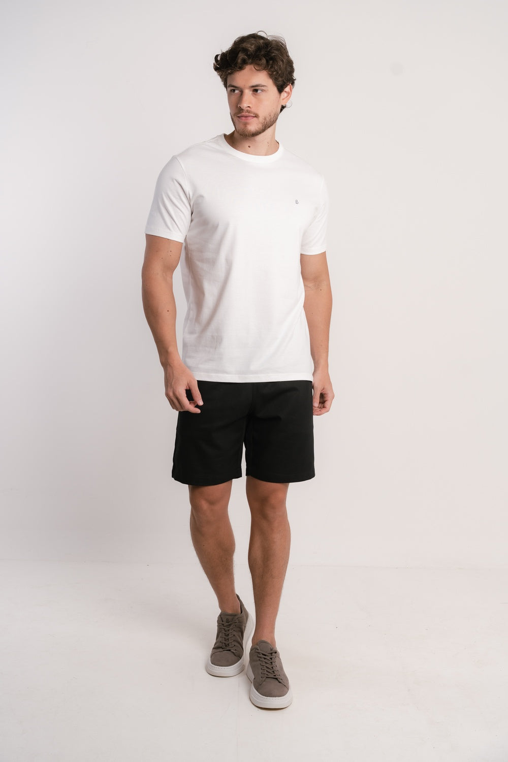 CAMISETA EM COTTON COM CADARÇO - 2301991