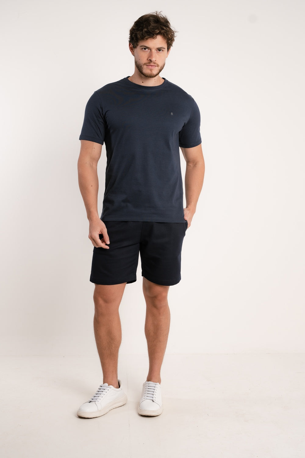 CAMISETA EM COTTON COM CADARÇO - 2301991