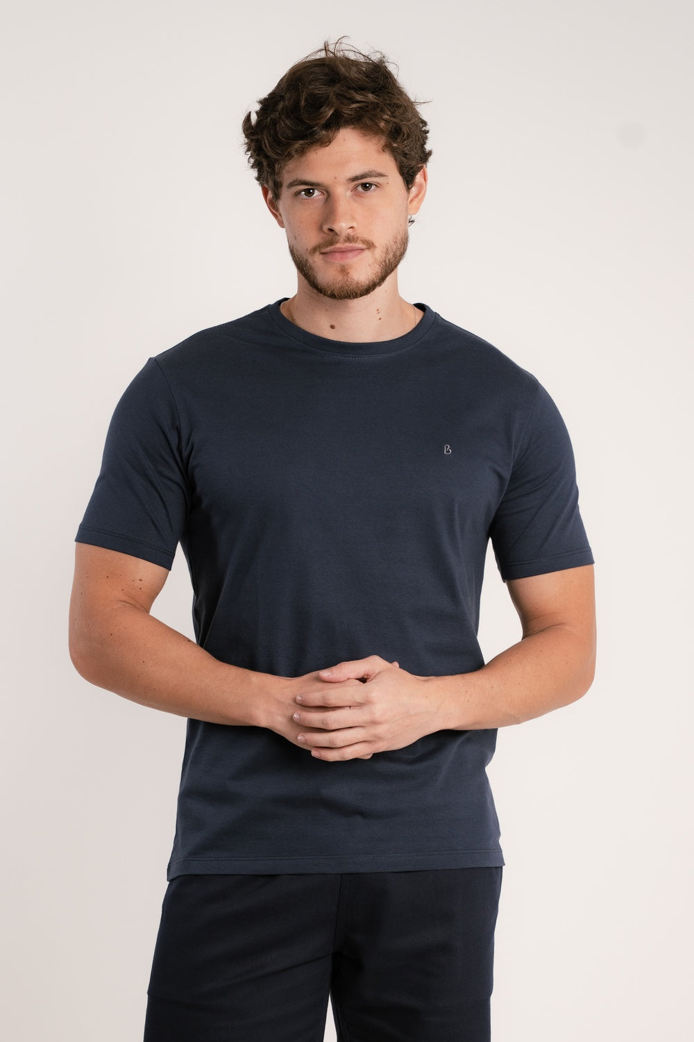 CAMISETA EM COTTON COM CADARÇO - 2301991