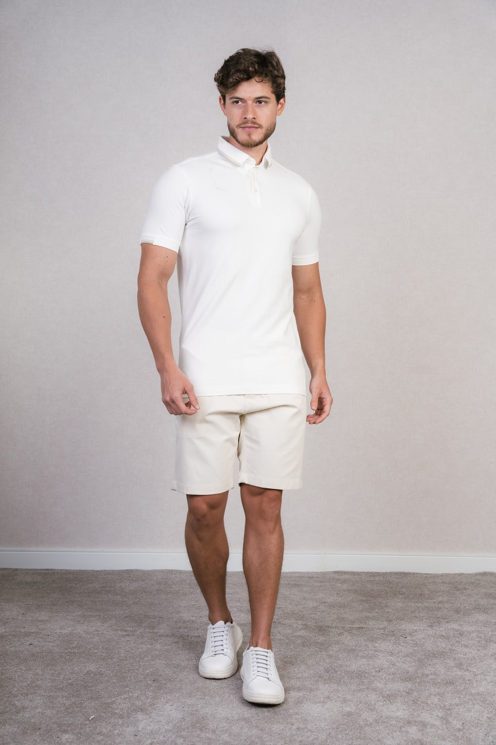 POLO PIQUET FIO 40 COM ELASTANO