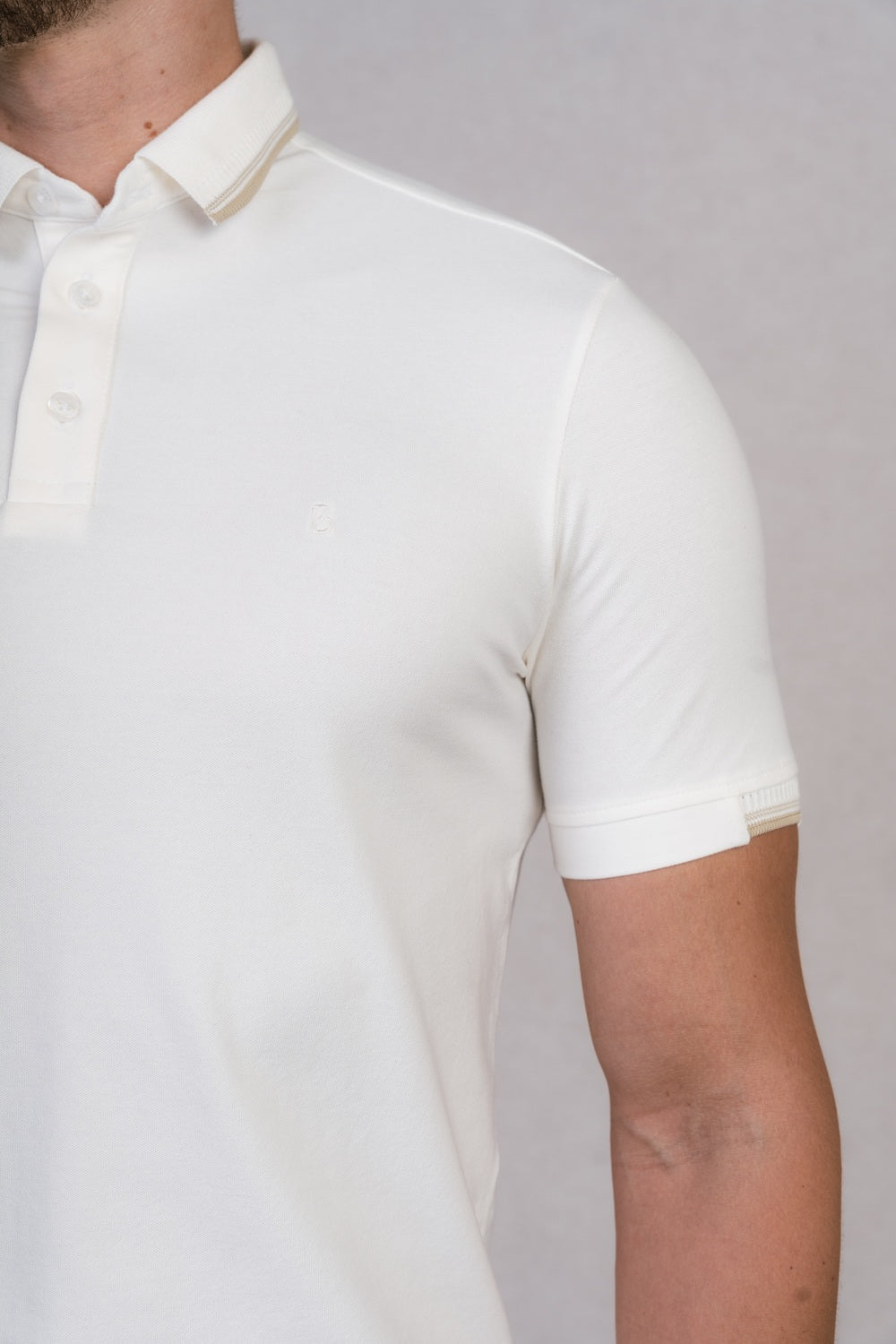 POLO PIQUET FIO 40 COM ELASTANO