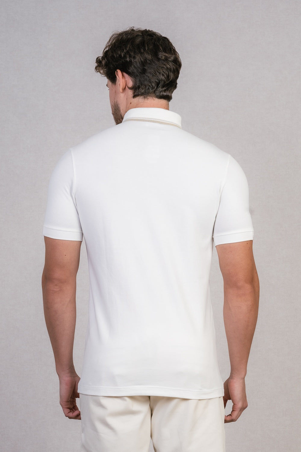 POLO PIQUET FIO 40 COM ELASTANO