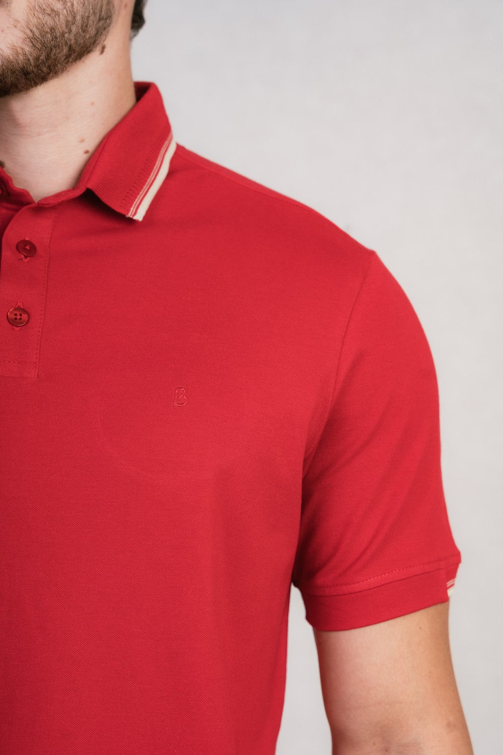 POLO PIQUET FIO 40 COM ELASTANO