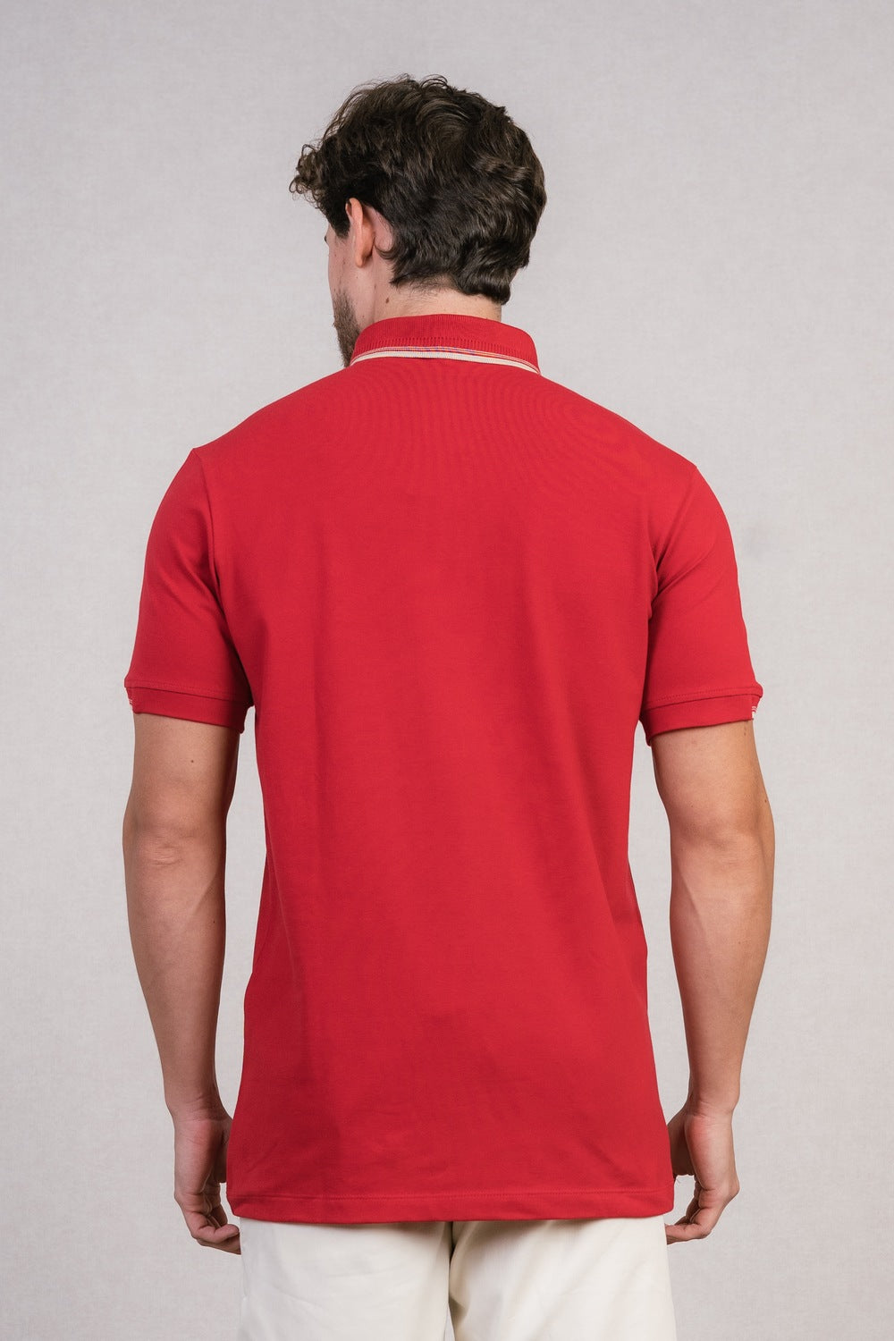 POLO PIQUET FIO 40 COM ELASTANO