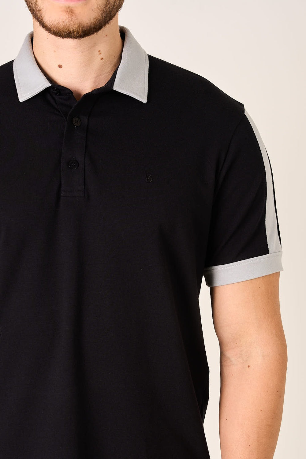 POLO EM COTTON RECORTADA - 7700927