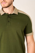POLO COM RECORTE E ELASTANO - 7701115