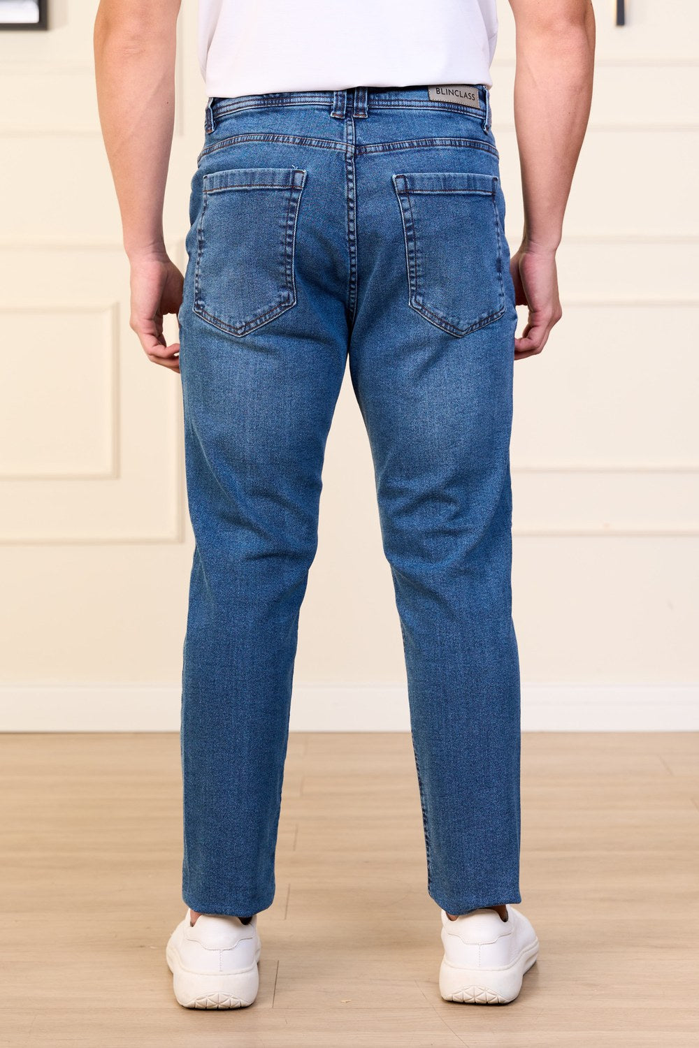 CALÇA JEANS COM ELASTANO-0300498