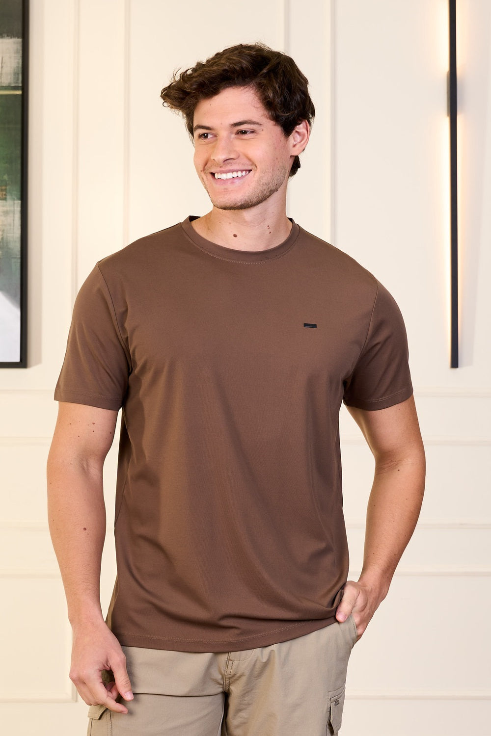 CAMISETA EM VISCOSE COM POLIAMIDA-2301945