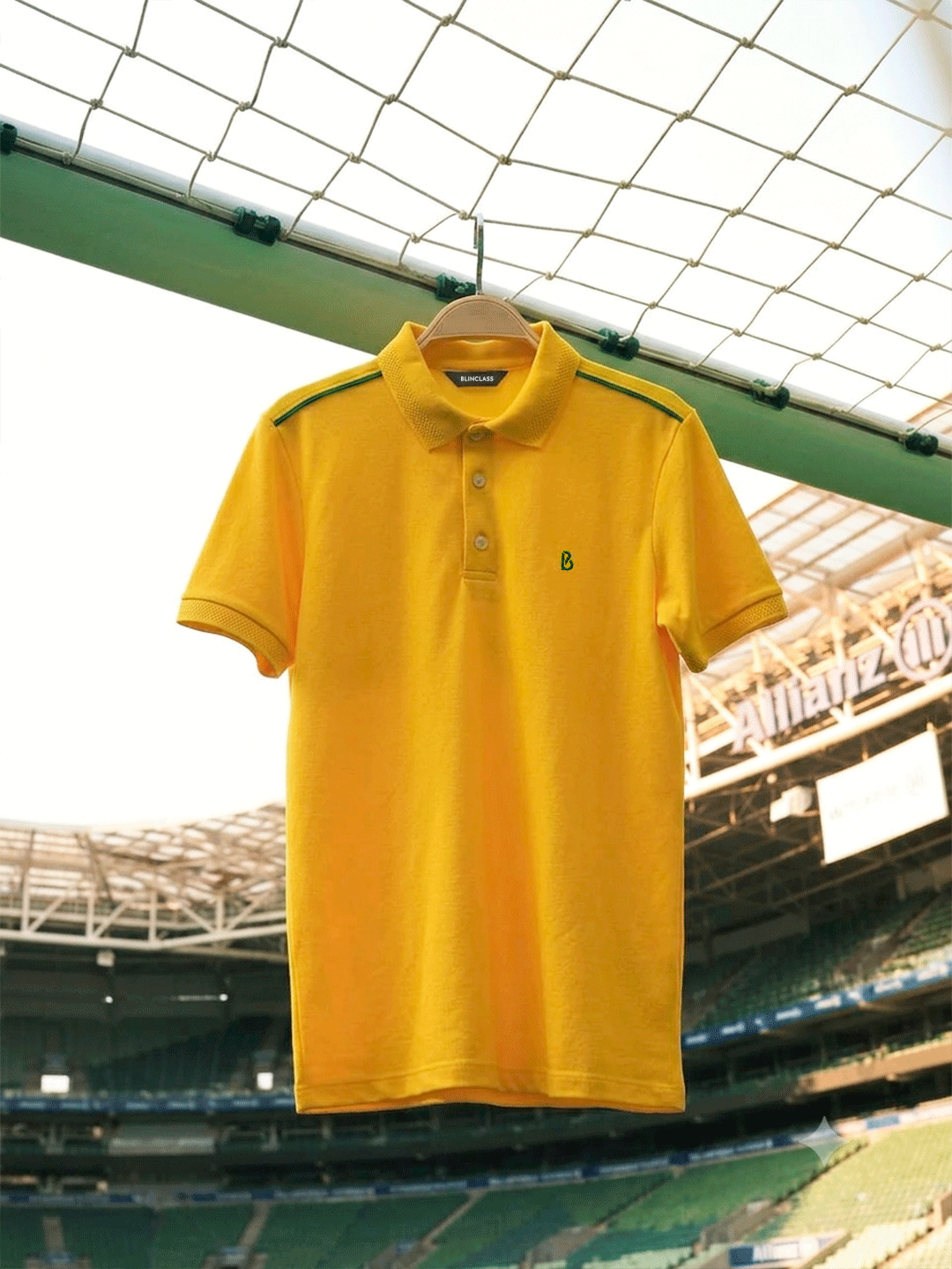 POLO PIQUET COPA COM CONTRASTE