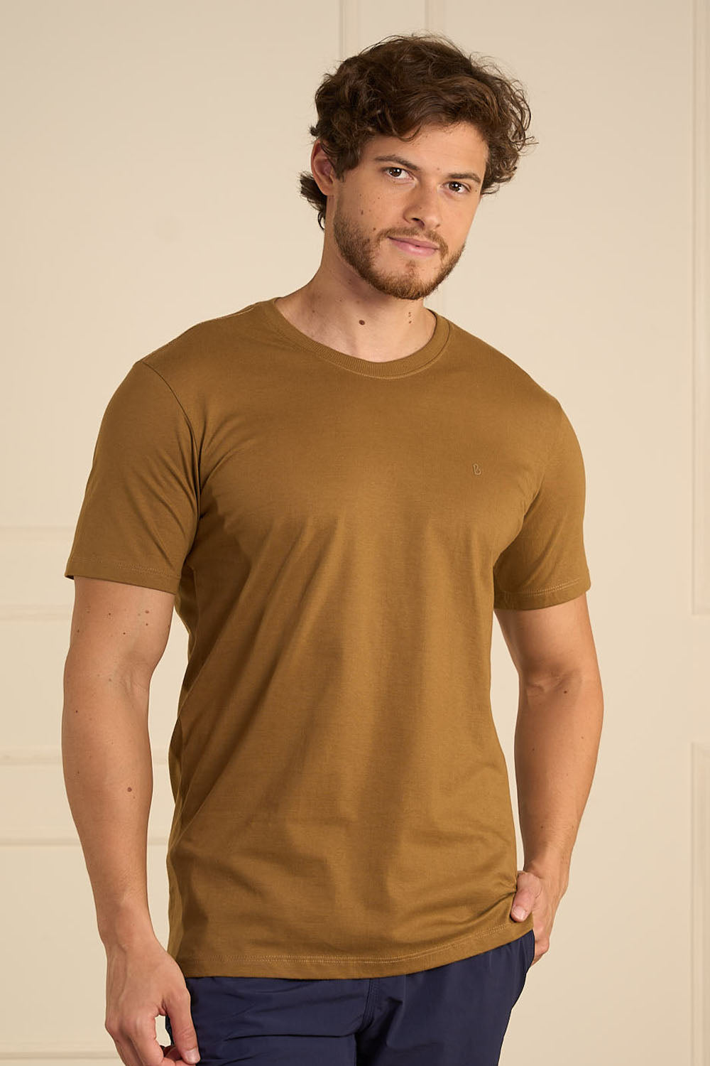 CAMISETA BÁSICA CADARÇO GOLA - 2301730