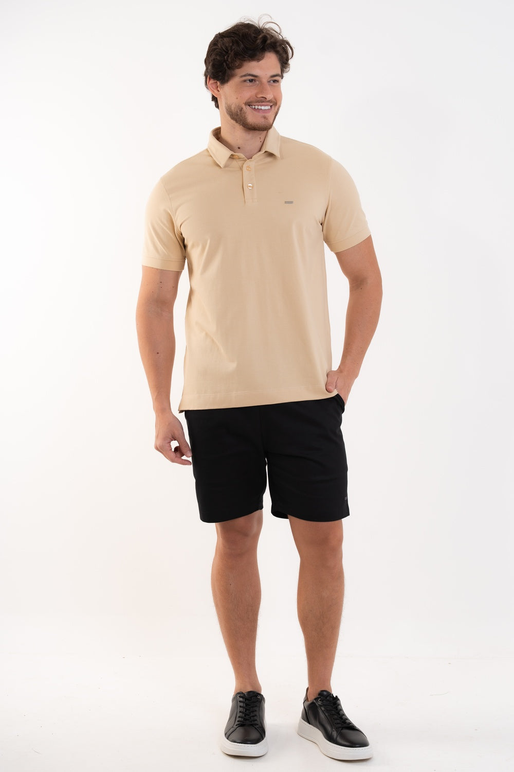 POLO EM COTTON COM ELASTANO-7701113