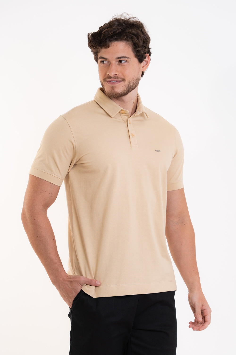 POLO EM COTTON COM ELASTANO-7701113