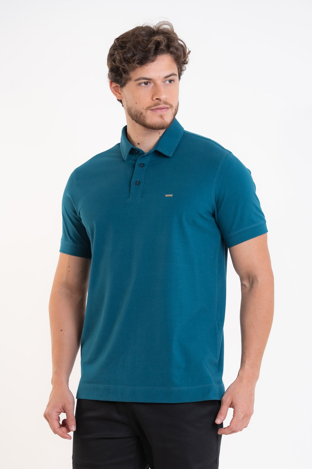 POLO EM COTTON COM ELASTANO-7701113