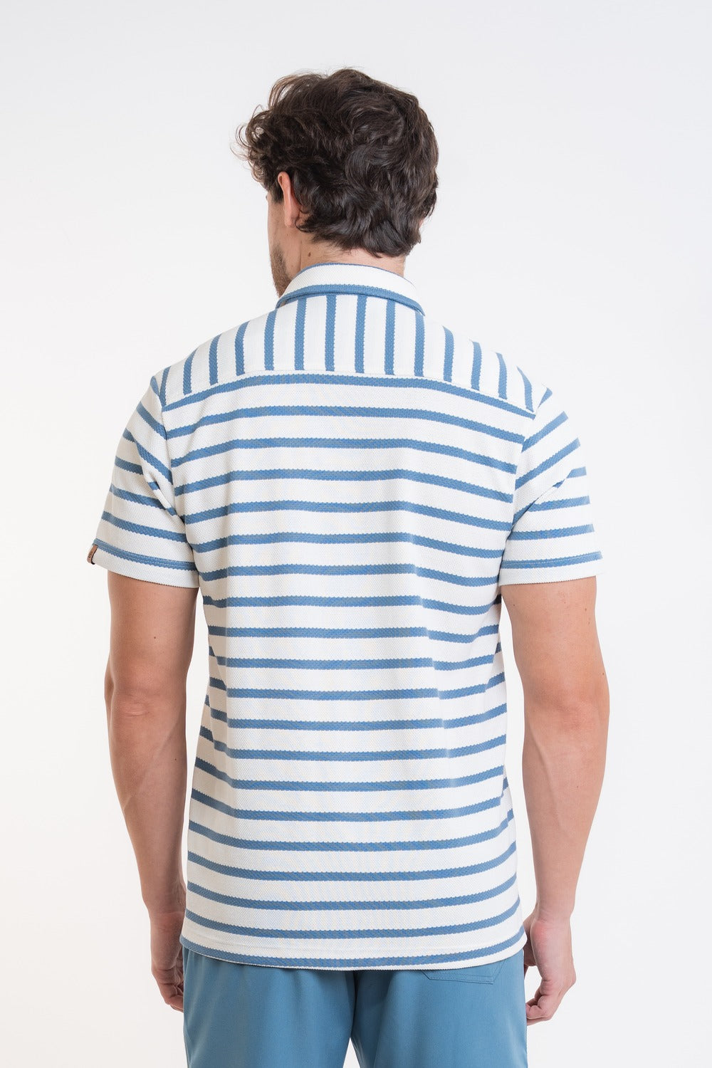CAMISA EM MALHA LISTRADA - 7800224