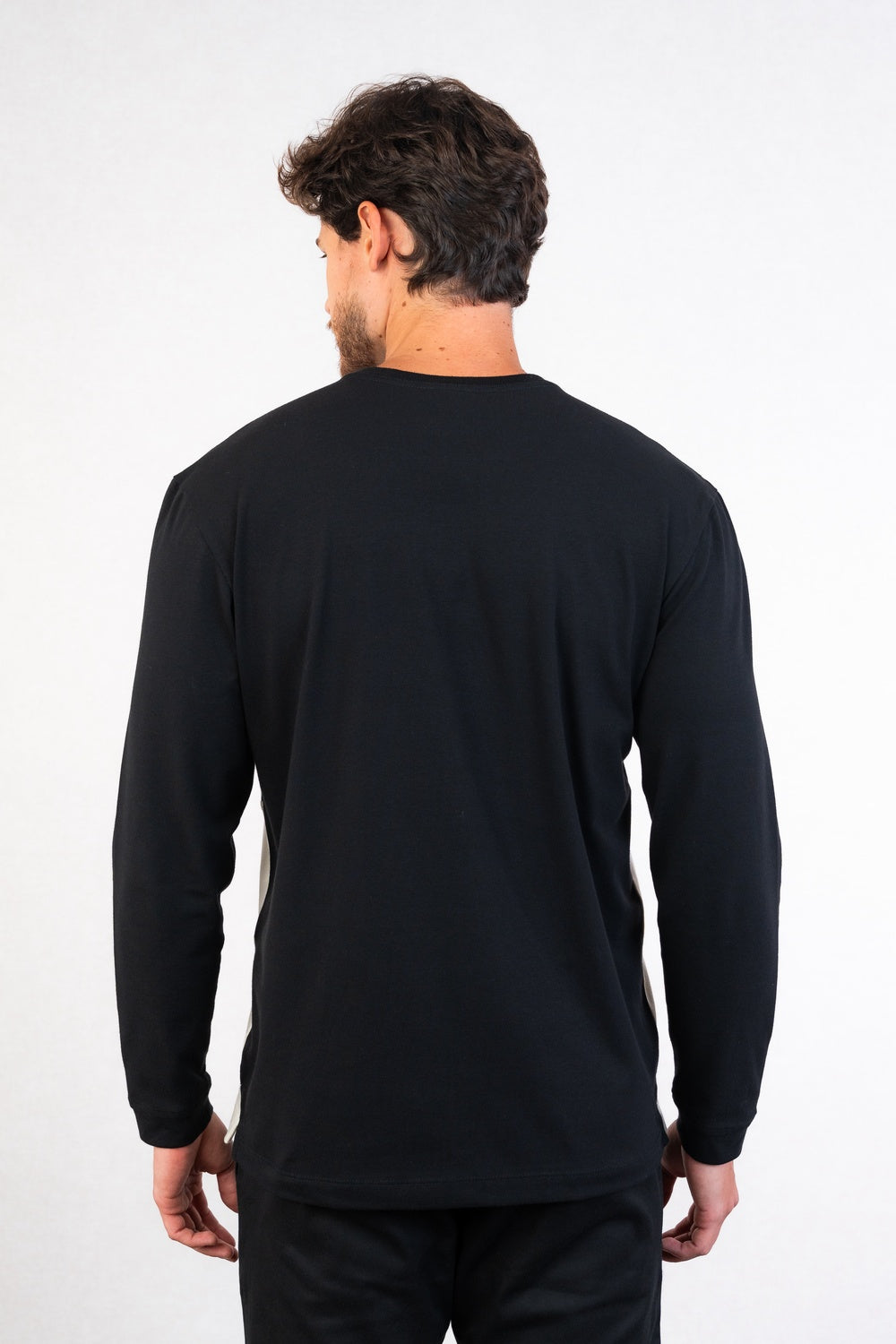 CAMISETA ML EM COTTON RECORTADA