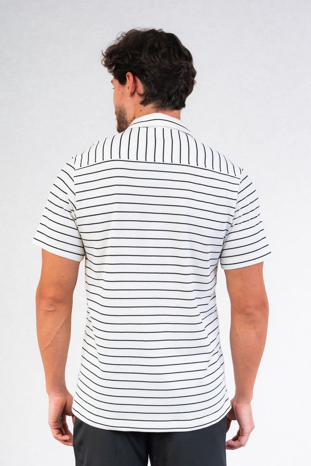 CAMISA EM MALHA LISTRADA