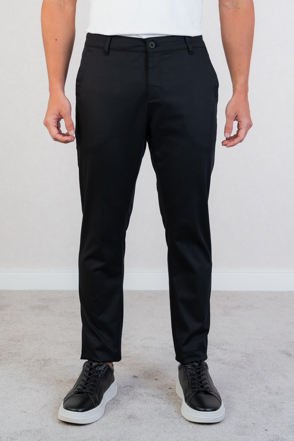 CALÇA CHINO COM ELASTANO