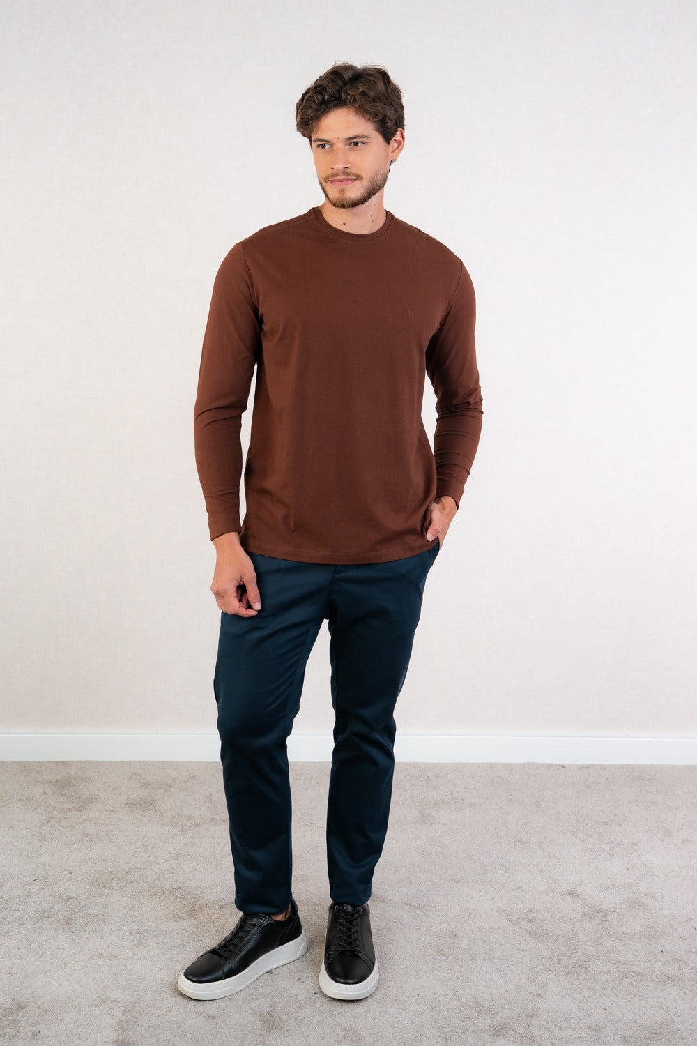 CAMISETA ML EM COTTON