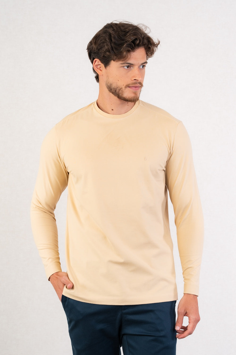 CAMISETA ML EM COTTON