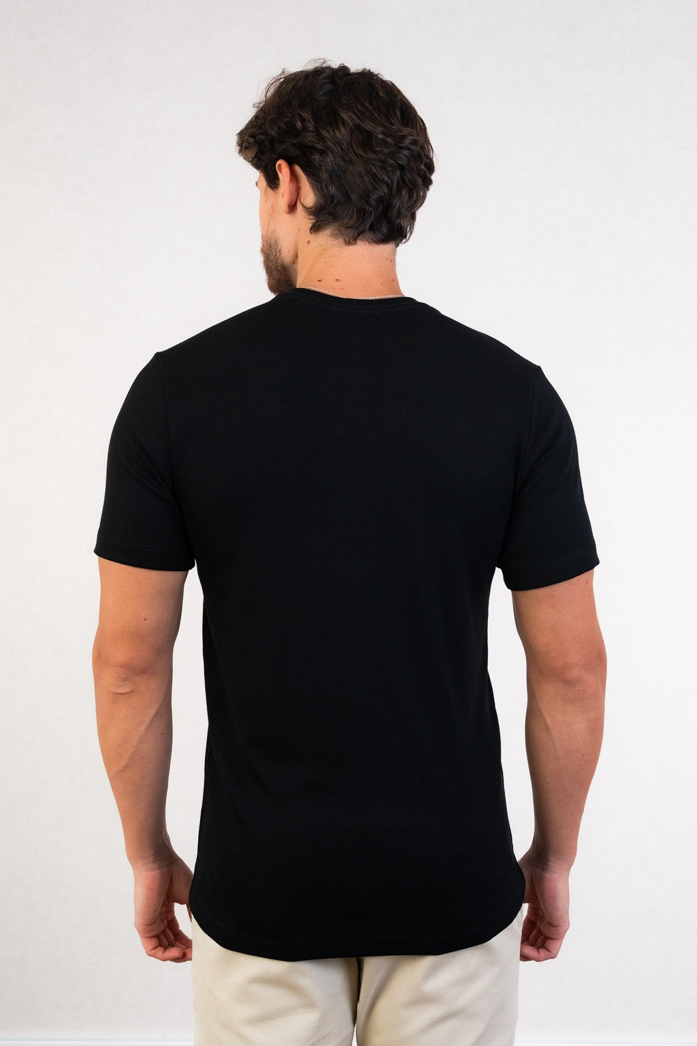 CAMISETA EM VISCOSE TEXTURA
