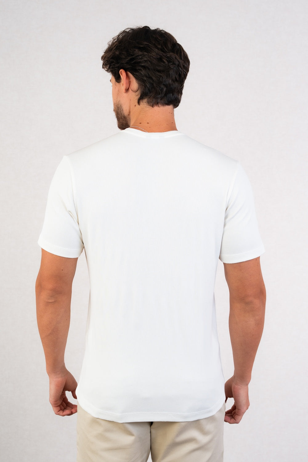 CAMISETA EM VISCOSE TEXTURA