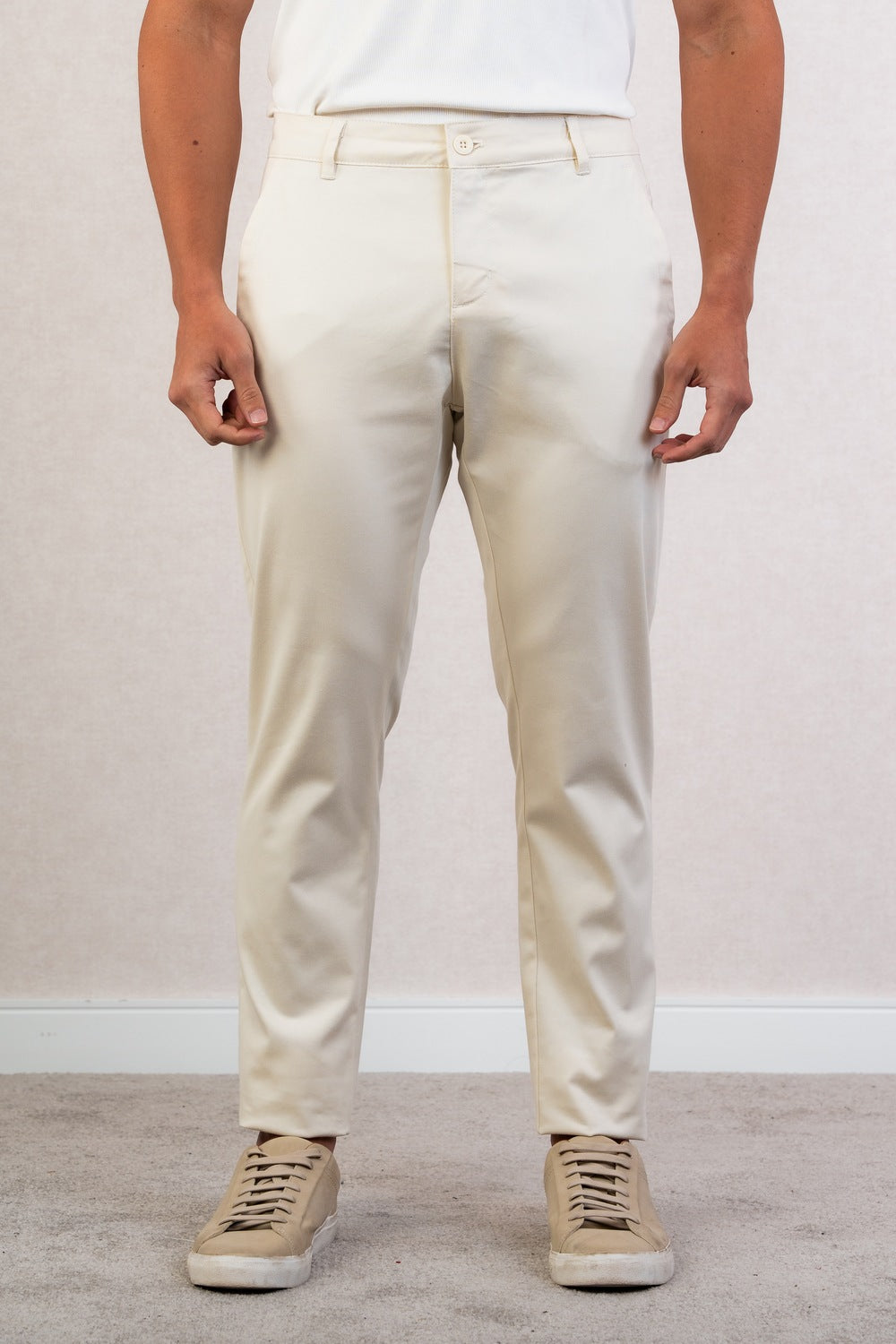 CALÇA CHINO COM ELASTANO