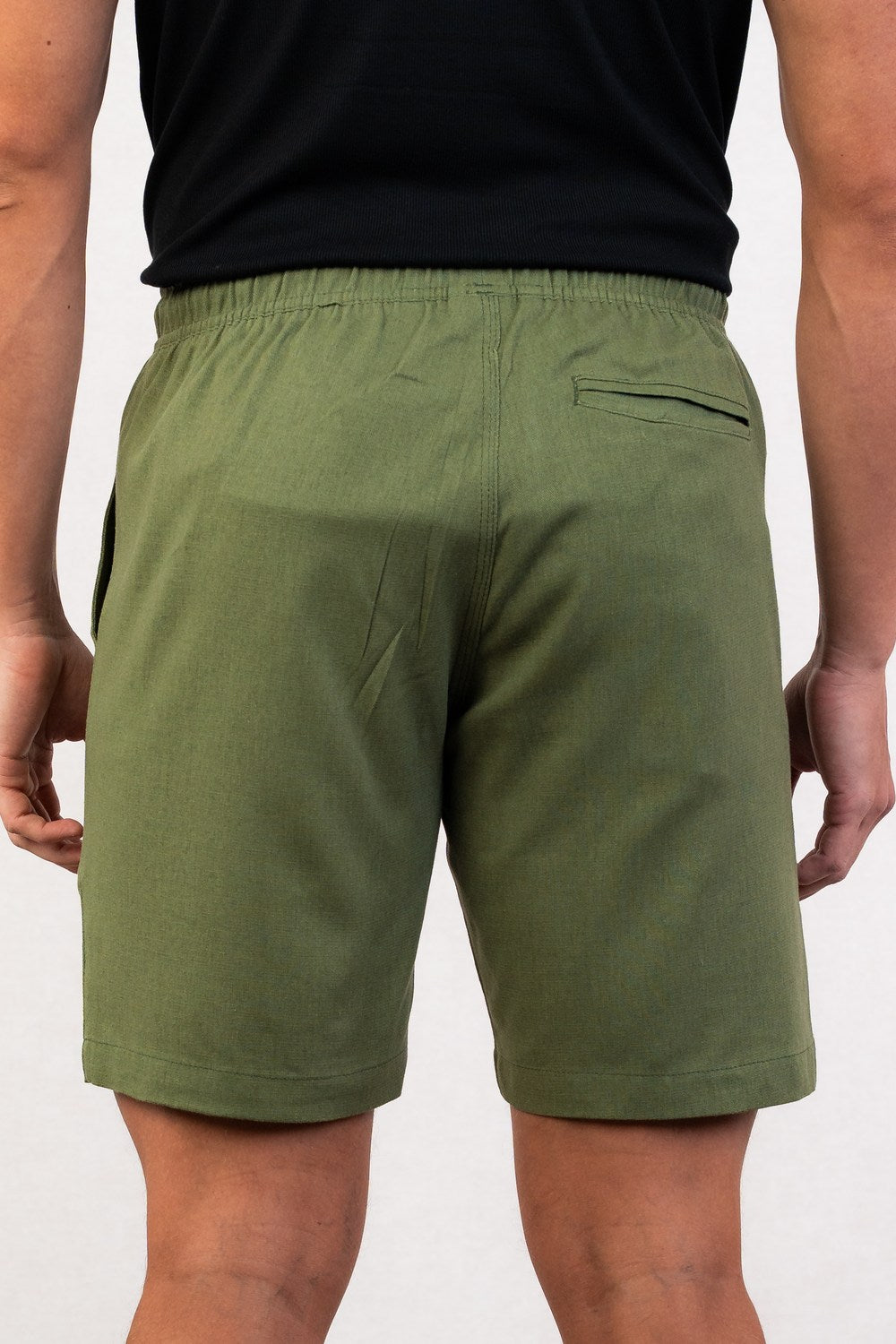 SHORT EM LINHO COM VISCOSE