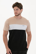 CAMISETA EM COTTON RECORTADA