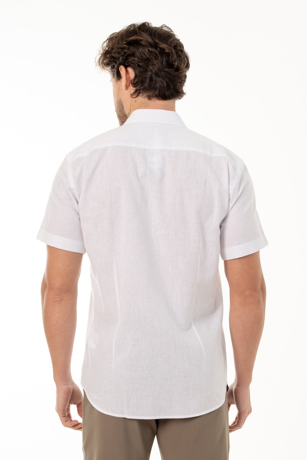 CAMISA MC COM LINHO