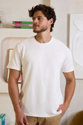 CAMISETA RECORTE TEXTURA - 2301693