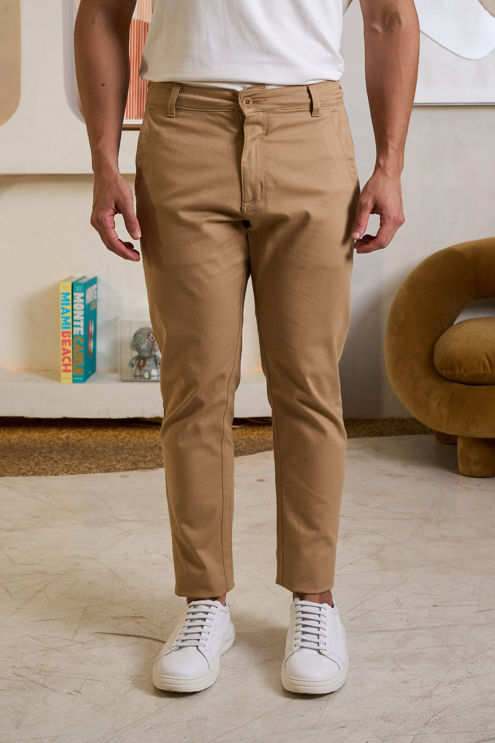 CALÇA EM SARJA-0300520